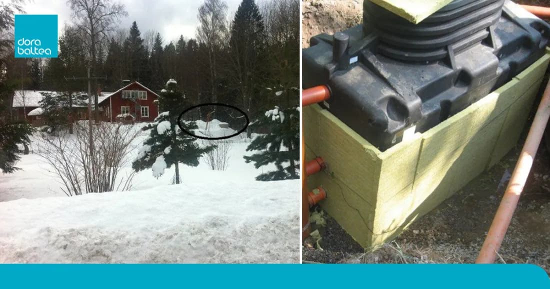 Inverni rigidi: isolare l'impianto di trattamento delle acque reflue